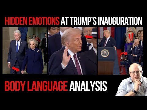 Hidden Emotions at Trump&#039;s Inauguration Revealed: Body Language Analysis