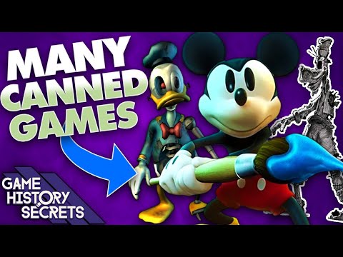 Disney&#039;s Epic Mickey Series &amp; Its Many Cancelled Games - Game History Secrets