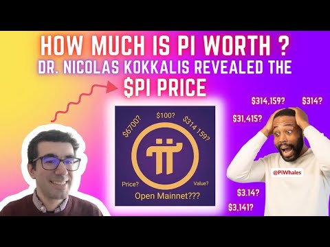 How Much is One Pi Worth? | Pi Network Founder Revealed the $Pi Price! #OpenMainnet #PiPrice #PiCoin