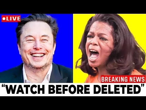 Elon Musk HUMILIATES Oprah Winfrey Live On TV &amp; She THROWS a TANTRUM Fit