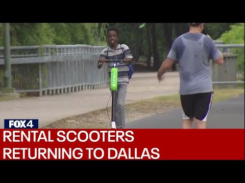 Rental scooters making return to Dallas this week