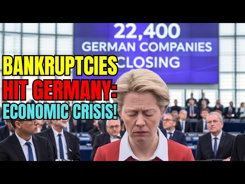 Skyrocketing Bankruptcies in Germany: The Next Big Wave on the Horizon! Electric Vehicles &amp; Europe