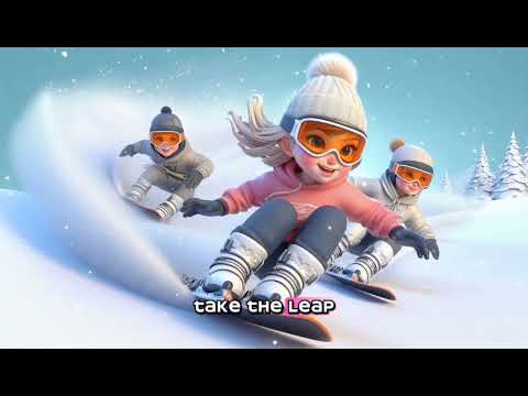 Speeding Down the Snow Trails – A Winter Adventure Awaits! Winter Song for Children