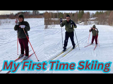 My First Time Skiing: Epic Slopes and Snowy Adventures, My Winter Wonderland Experience!