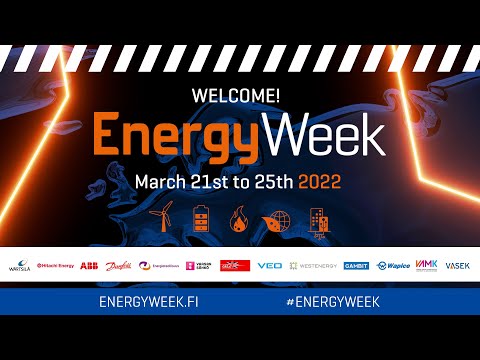 EnergyWeek2022: Energy storage seminar 1: European Electrified Future