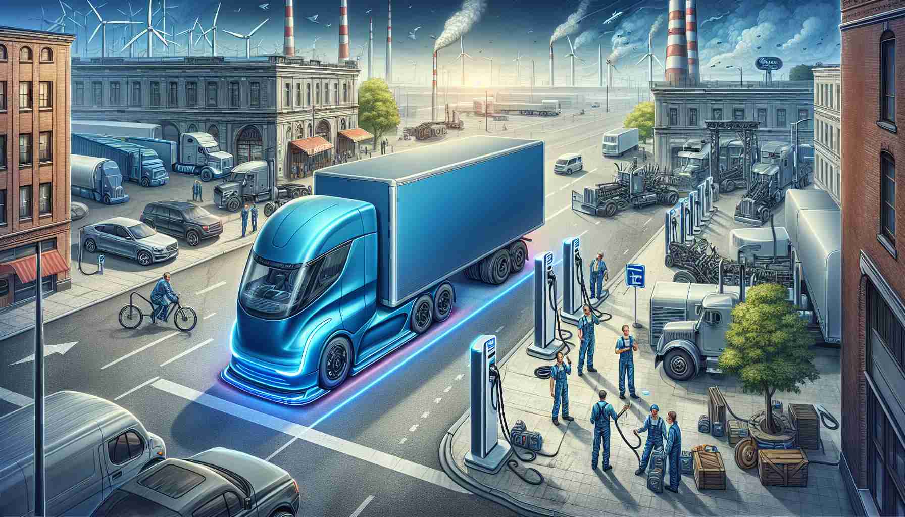 Revolutionizing Transport: Electric Trucks Take the Stage 